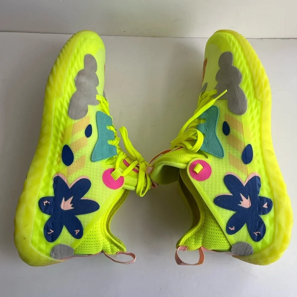 Adidas Harden Vol 5 Futurenatural Solar Yellow Sneakers Size 15